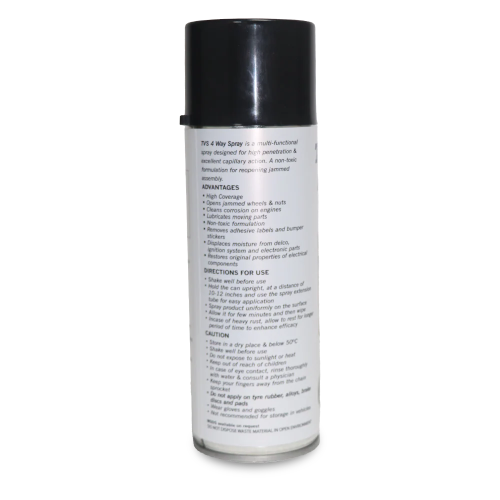 TVS 4-Way Rust Free VST 400ml  Rust Removal & Prevention Spray - Image 2