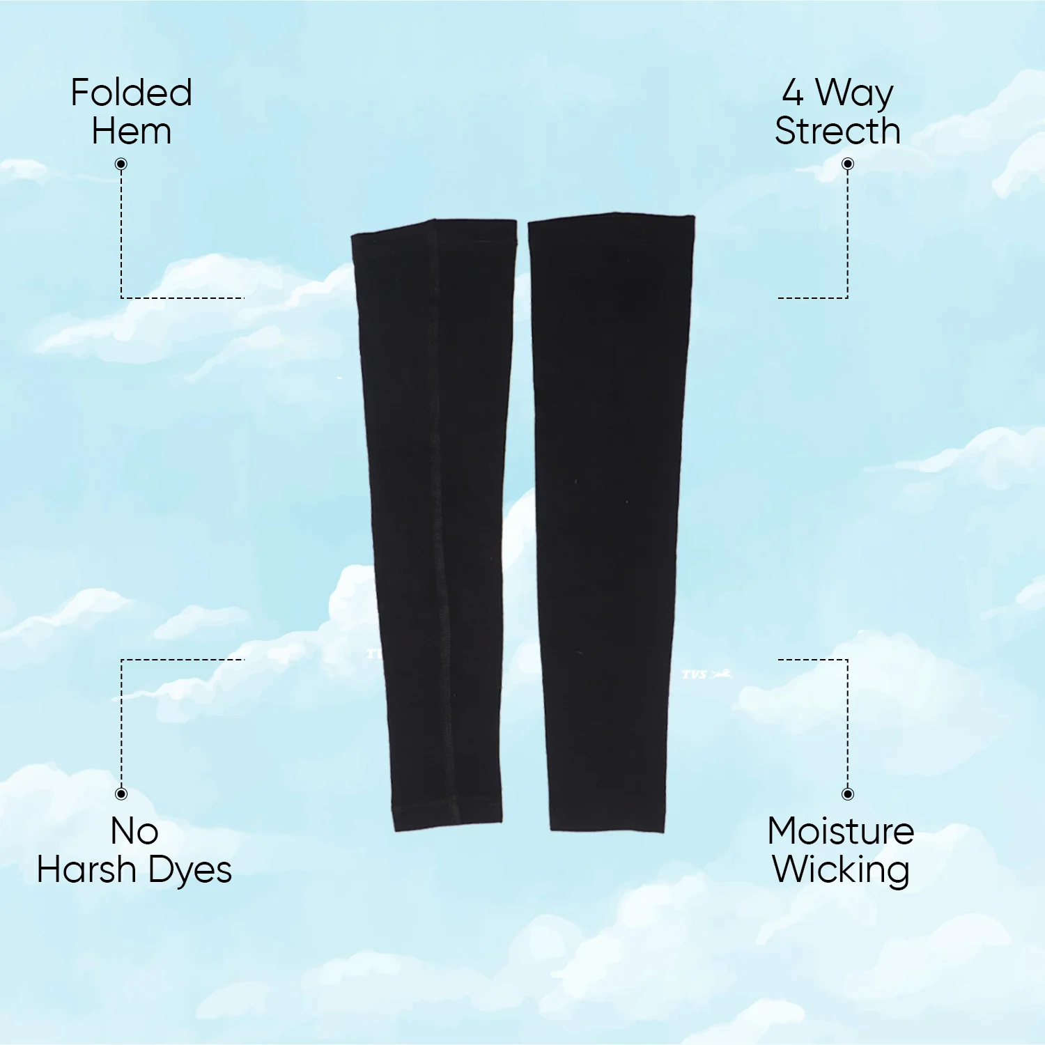 TVS Arm Sleeves, Soft and Durable - Image 2