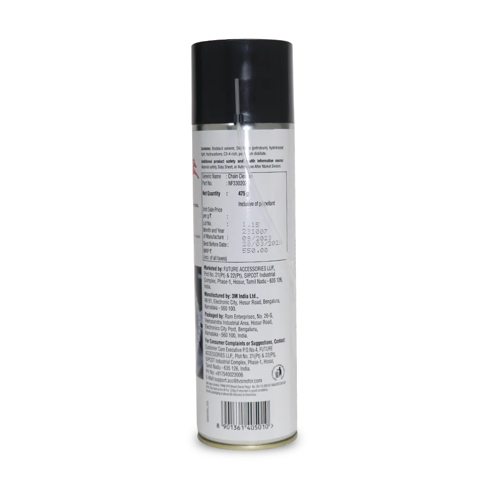 TVS Chain cleaner 475 gram | Next-Gen Protection for a Smoother Ride - Image 2