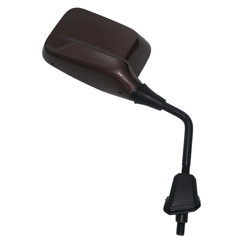 Copper Bronze Glossy iQube Mirror  Sleek Rear-View Mirror - Image 4