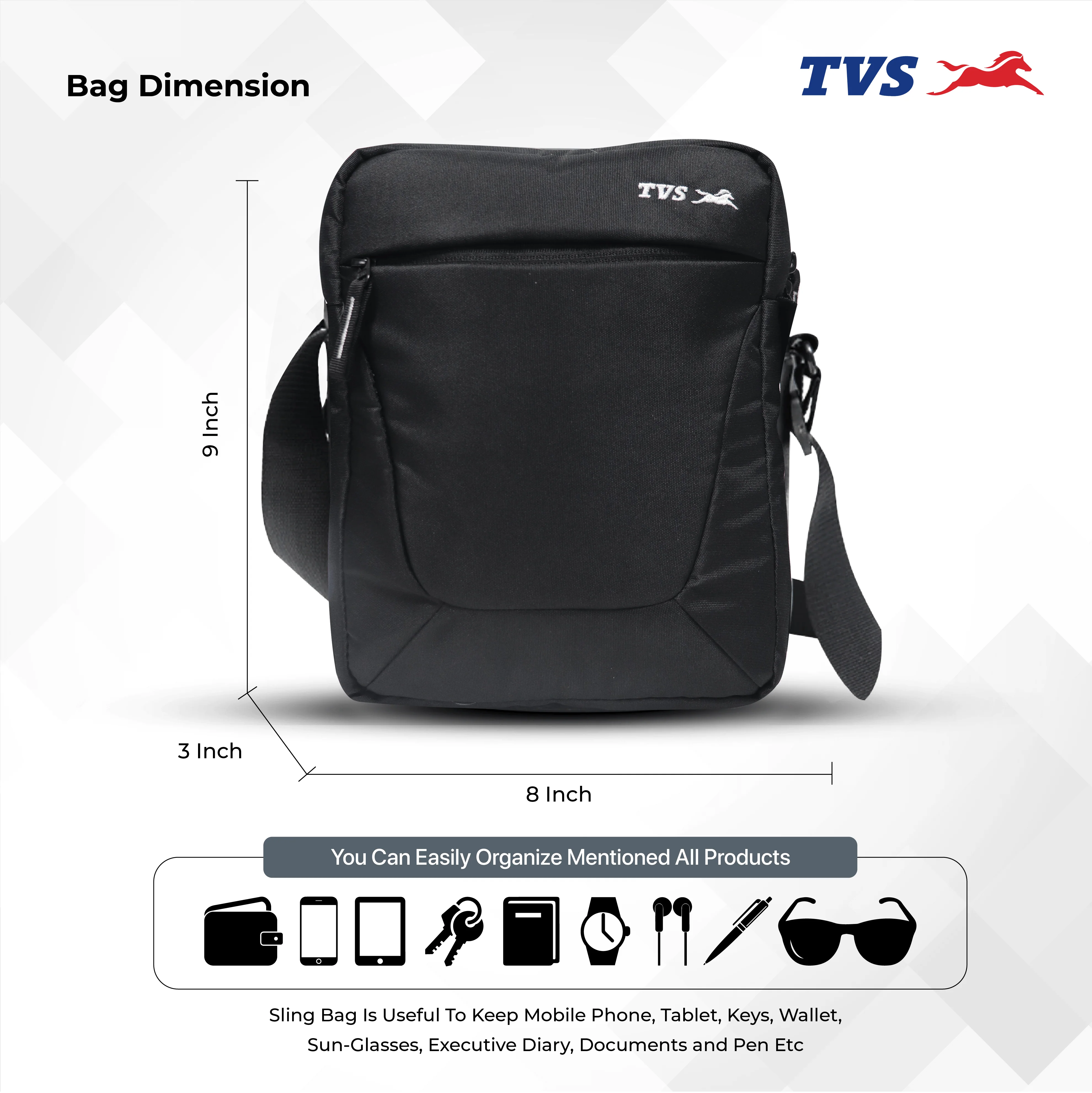 TVS Crossbody Bag - Image 8