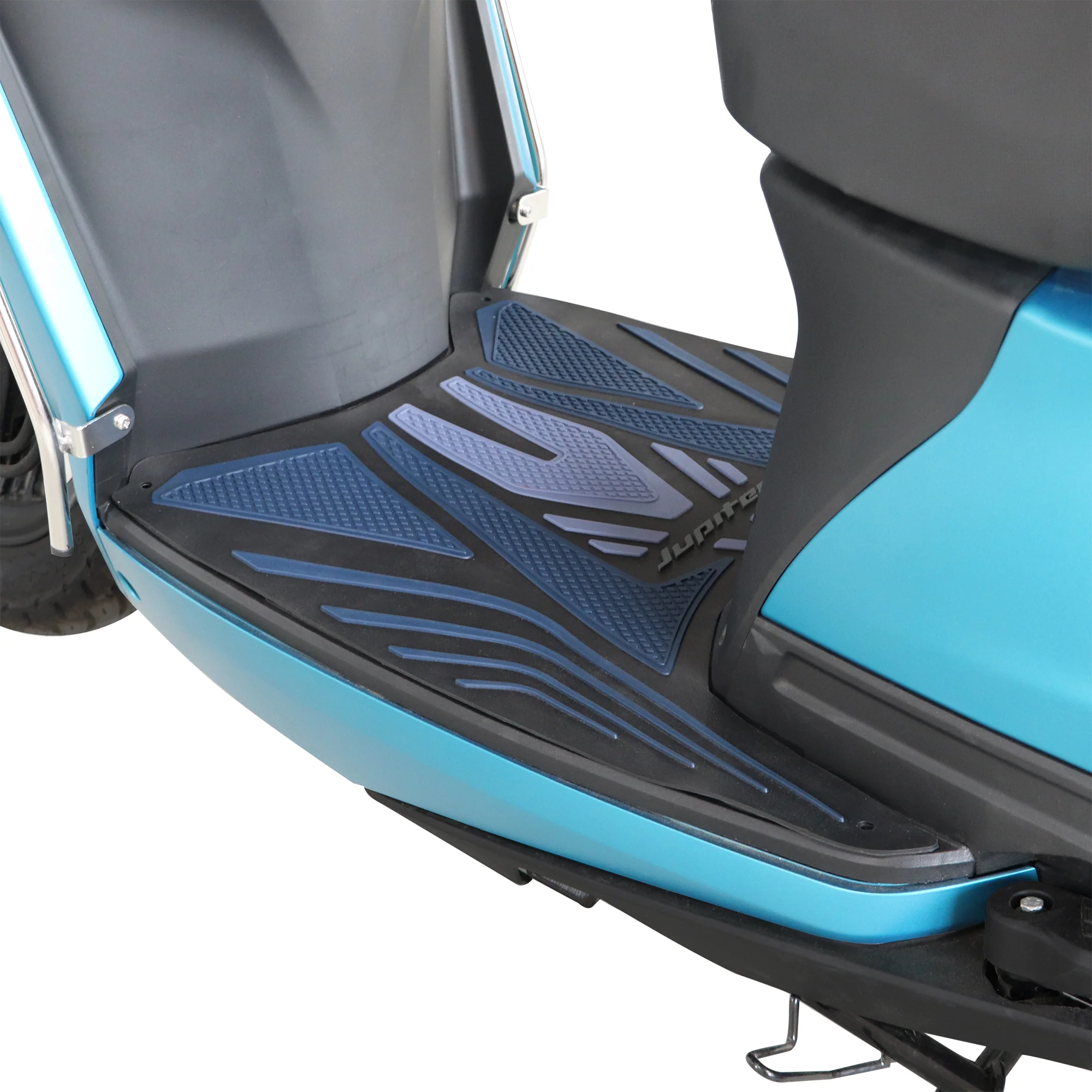 TVS Floor Mat for New Jupiter 110, Black and Blue - Image 4