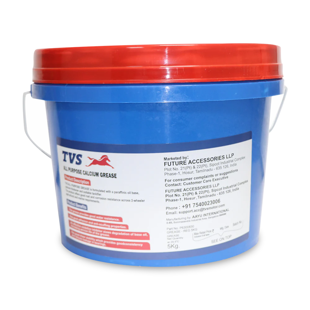 TVS Grease 5kg Pack - High-Performance Lubrication for Vehicles - Image 2