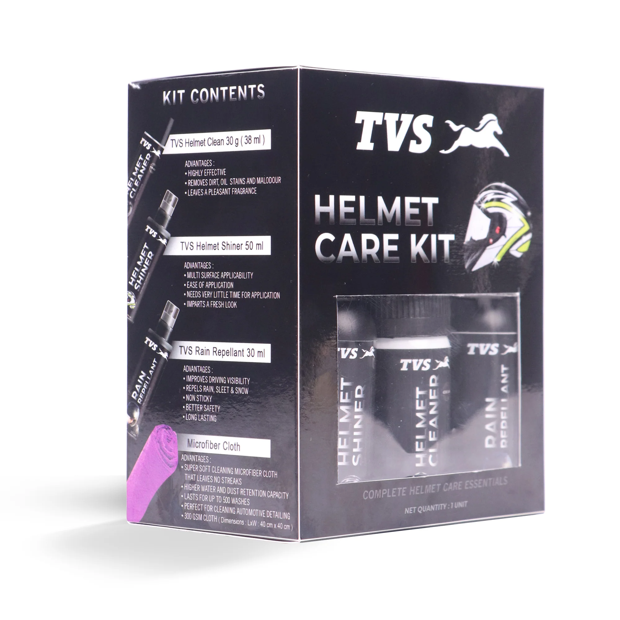 TVS Helmet Care Kit - Ultimate Cleaning Solution for Your Helmet - Image 5