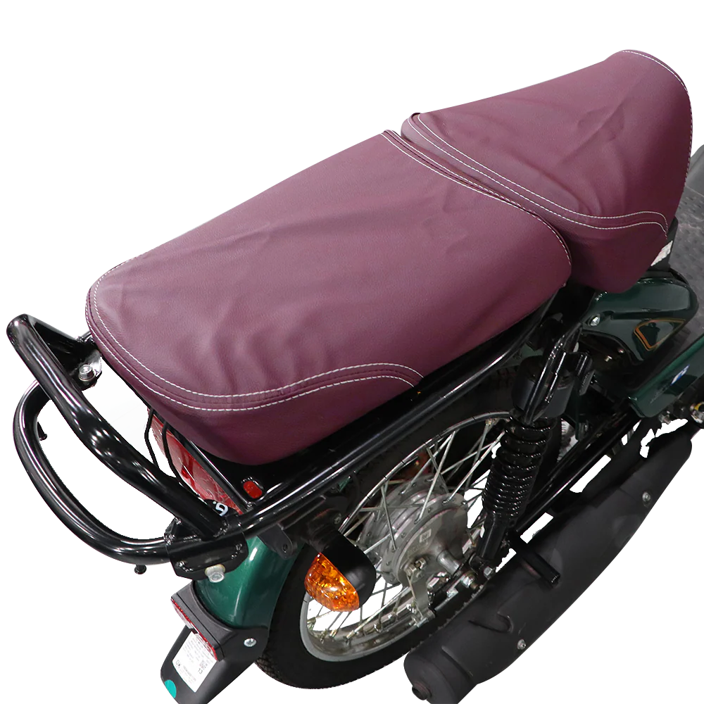 TVS XL100 Seat Cover Eco Purple - Vibrant & Durable Protection - Image 4