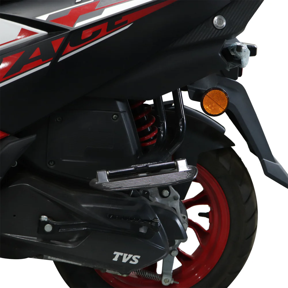 TVS Lady Pillion Footrest Kit for Ntorq | Comfortable and Safe - Image 4