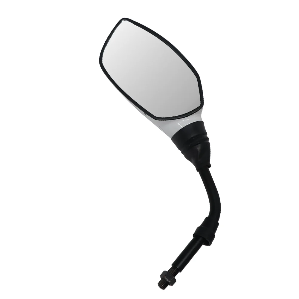 TVS Apache Left Hand Pearl White Assembly Mirror - Image 4