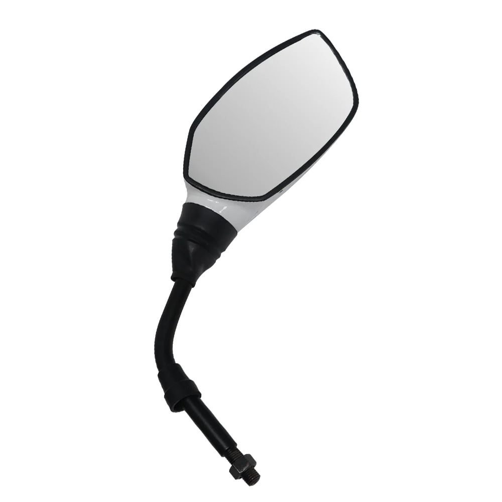 TVS Apache Right Hand Pearl White Assembly Mirror - Image 4