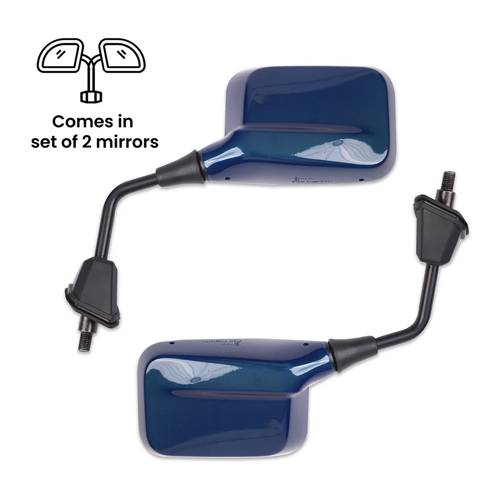 TVS Mirror Set for IQUBE - Starlight Blue - Image 4