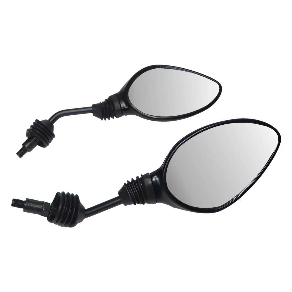TVS Mirror Set Zest Matte Black - Sleek Replacement for Your Ride - Image 3