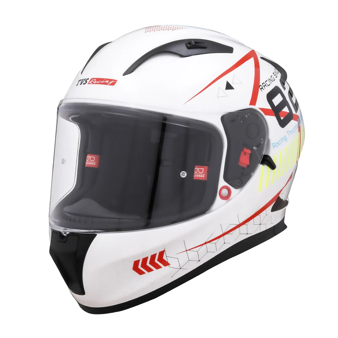 TVS Racing Full Face Premium Helmet - ISI, DOT & ECE Certified - Image 2