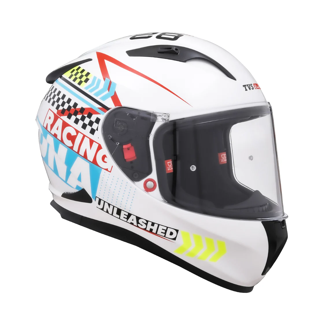 TVS Racing Full Face Premium Helmet - ISI, DOT & ECE Certified - Image 4