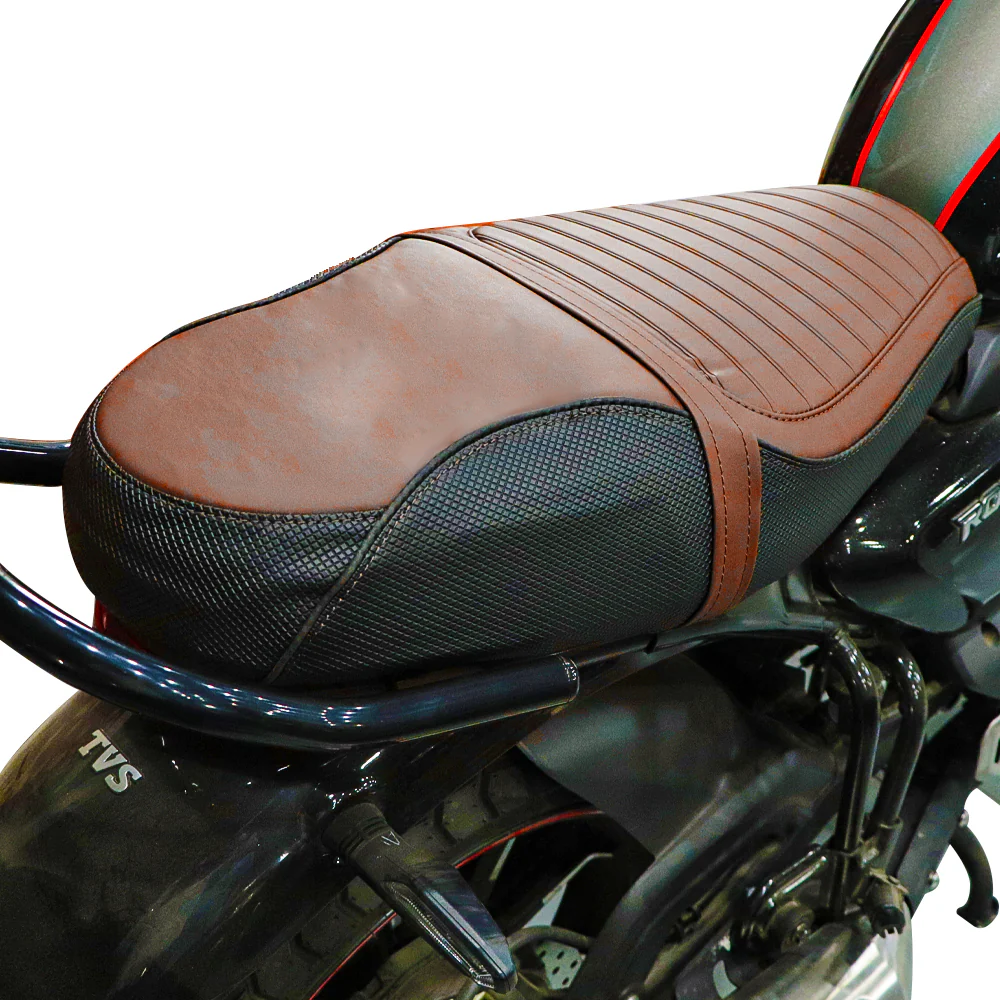 TVS Ronin Brown Seat Cover (2024 or before Edition) - Image 4