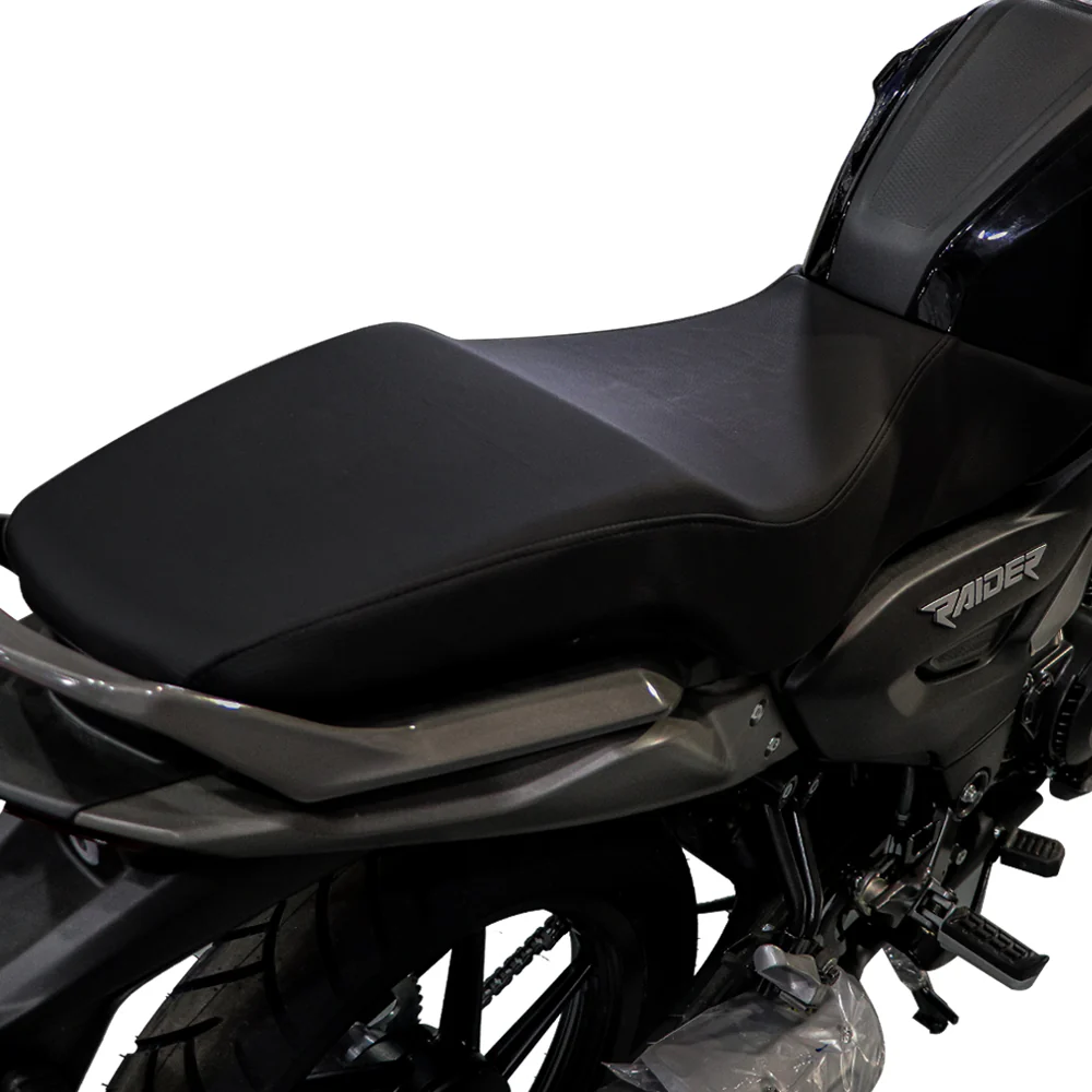TVS Raider Black Single Seat Cover - Comfortable Protection - Image 5