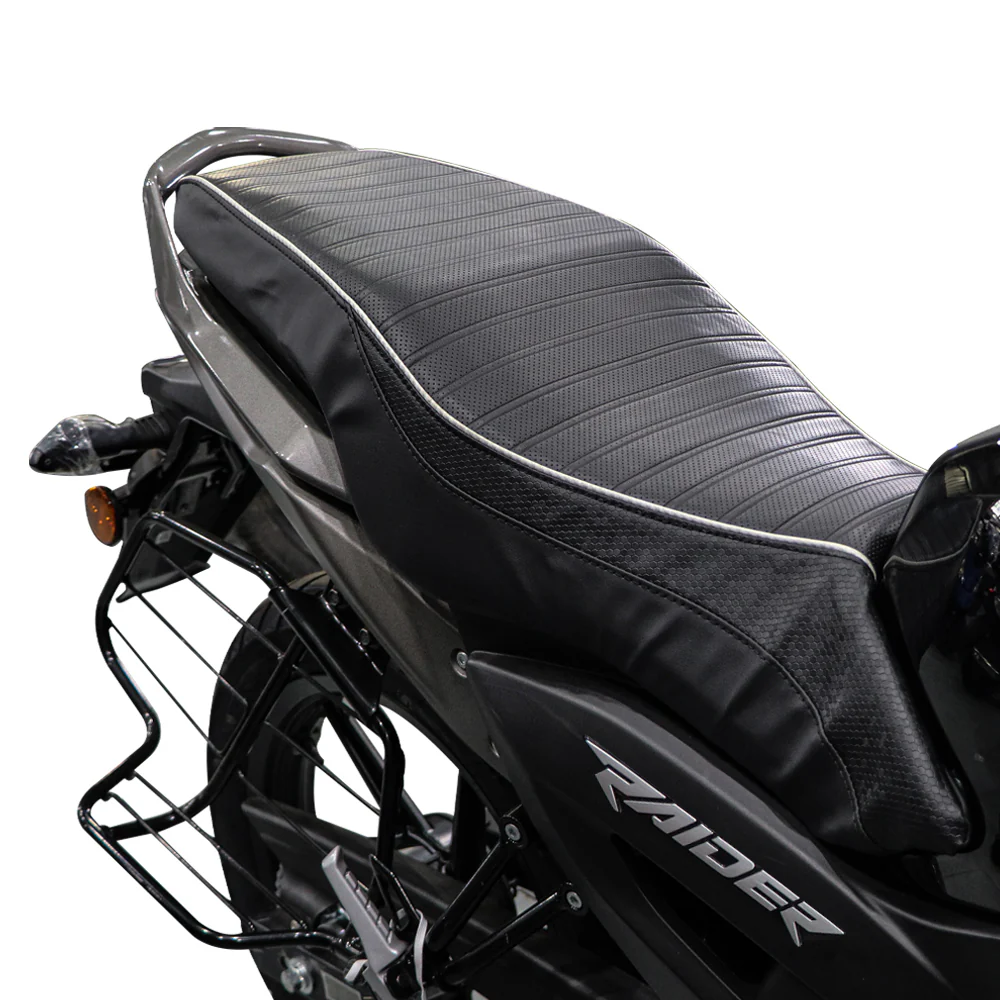 Single Seat Cover Raider Designer Black  Bold & Durable Design - Image 2
