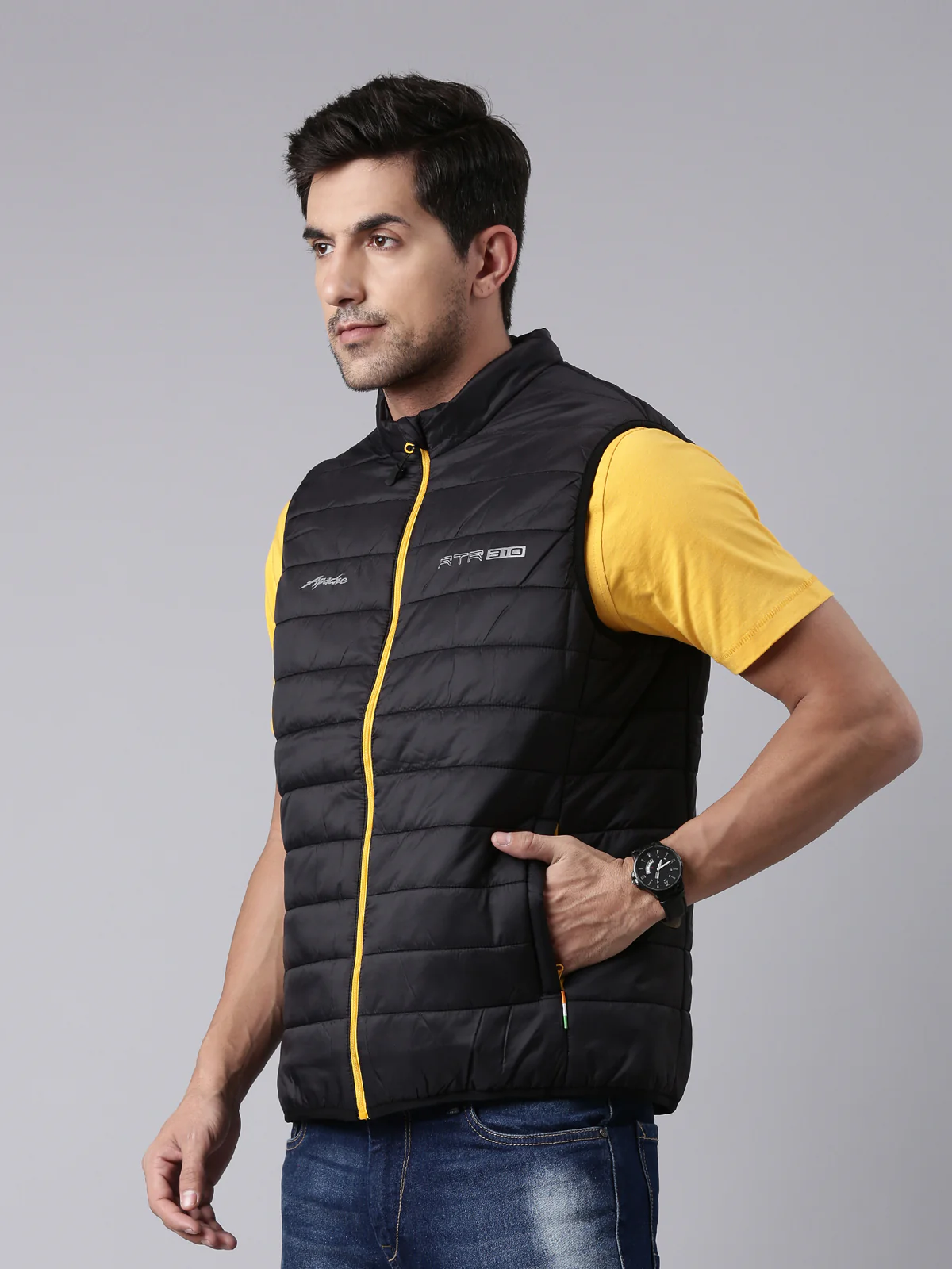 TVS Racing Arsenal Sleeveless Thermal Jacket For Men - Image 3