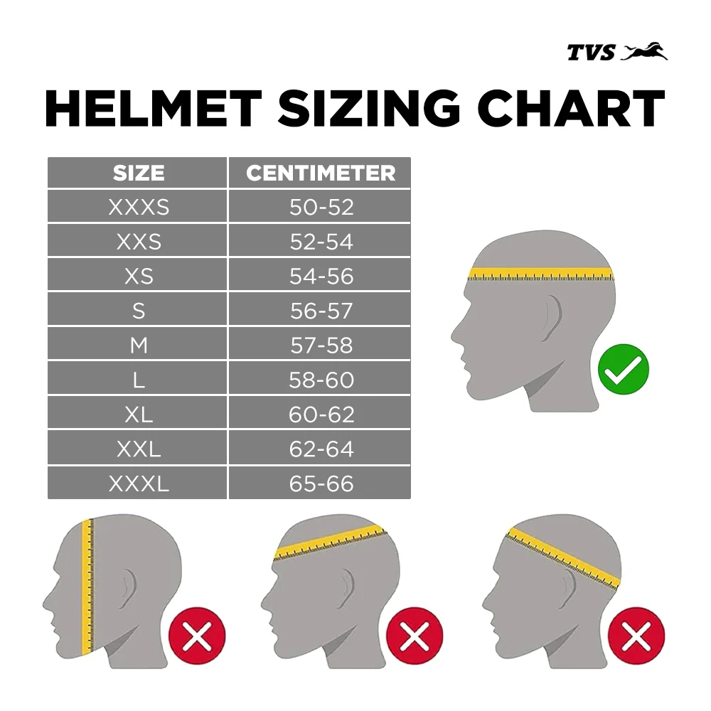 TVS ACE ISI Certified Open Face Unisex Helmet with Full Coverage Visor - Image 2