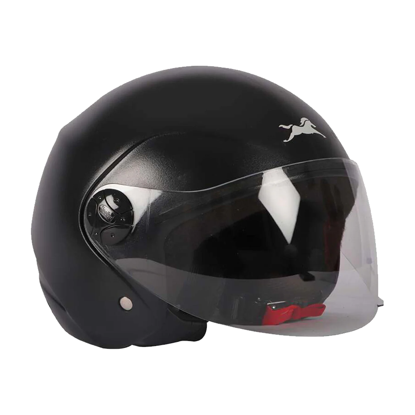 TVS Helmet Half Face Black ZE - Image 2