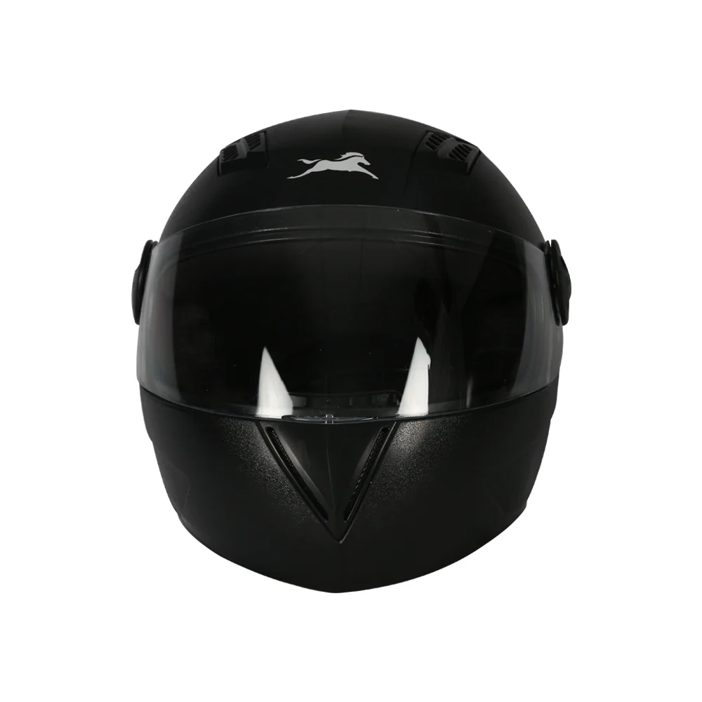 TVS Helmet Full Face Black JE  Sleek and Safe Motorbike Helmet - Image 4