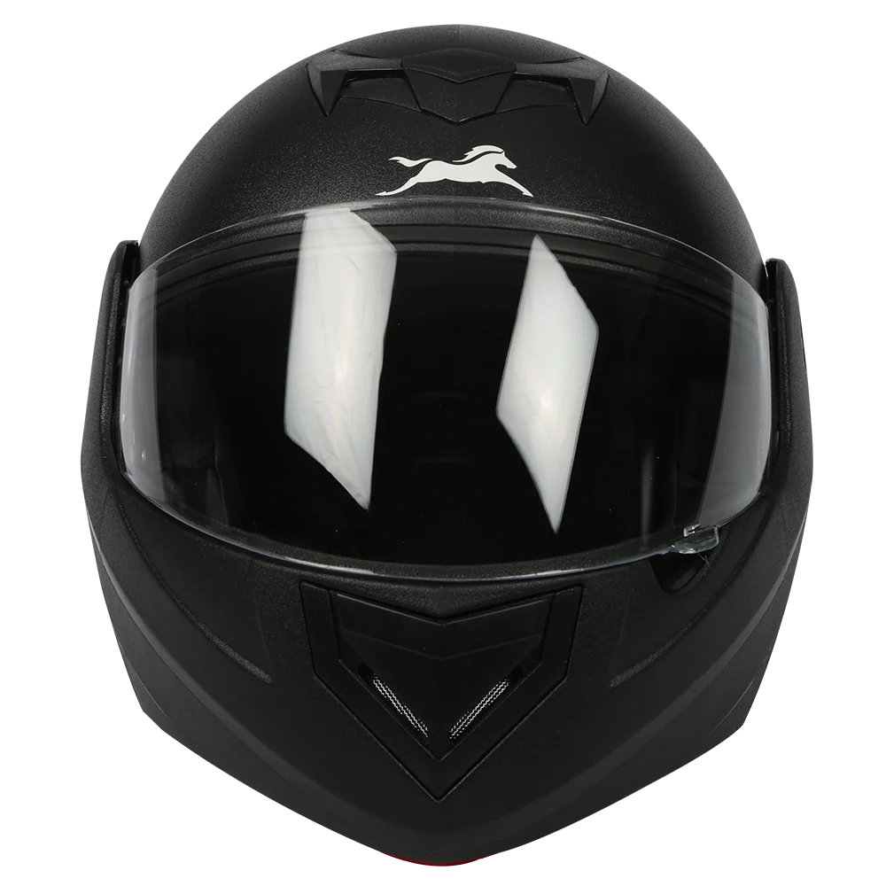TVS Helmet Full Face Motorbike Helmet (Black-JM) - Image 2