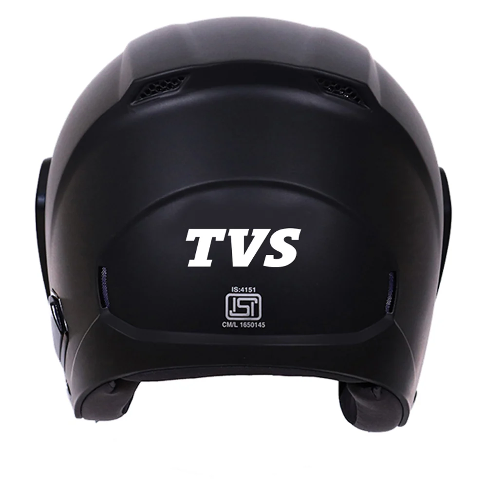 TVS Helmet Half Face Black - Image 4