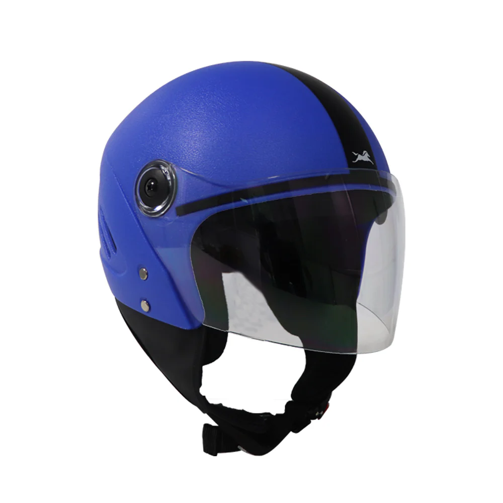TVS Helmet Half Face Eco Blue - Image 2