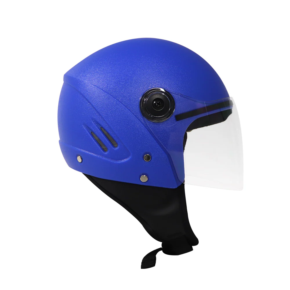 TVS Helmet Half Face Eco Blue - Image 3