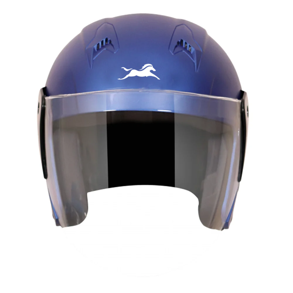 TVS Helmet Half Face Blue - Image 3