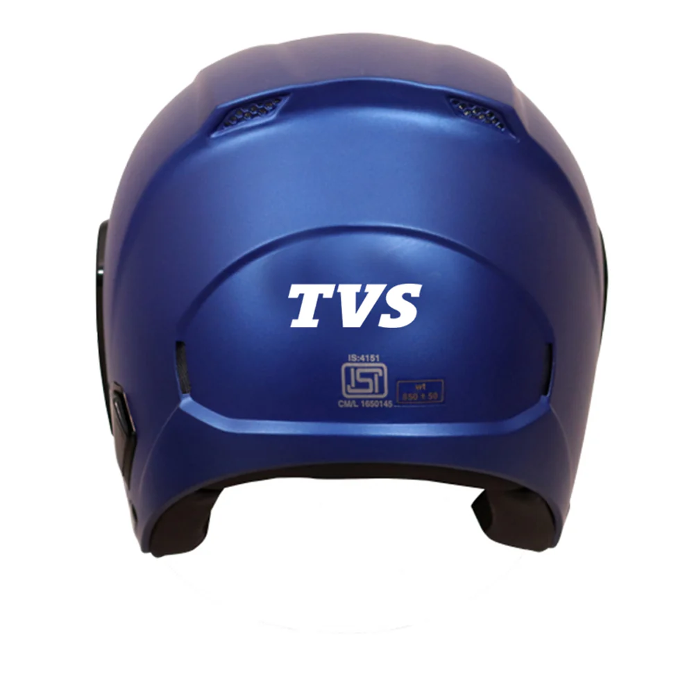 TVS Helmet Half Face Blue - Image 4