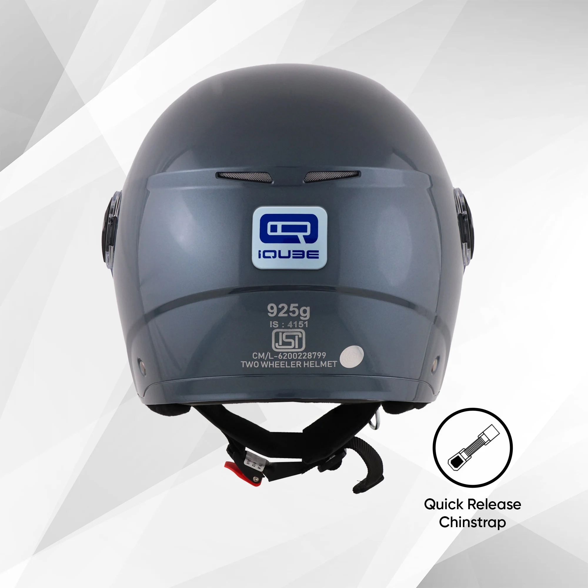 TVS iQube Open Face Helmet | ISI Certified, Lightweight & Comfortable Design - Image 26