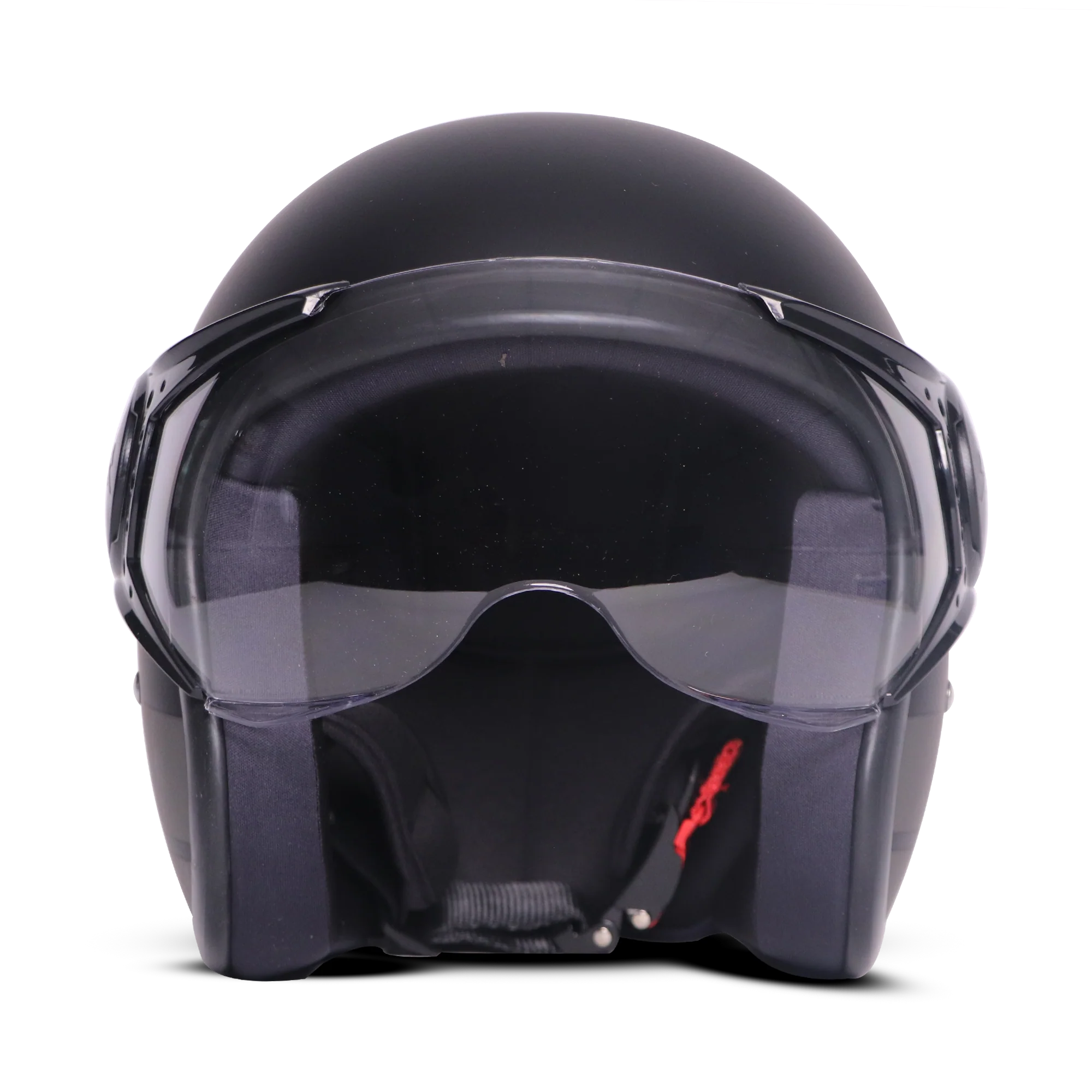 TVS J110 Half Face Helmet, Titanium Grey Matte  - Image 3