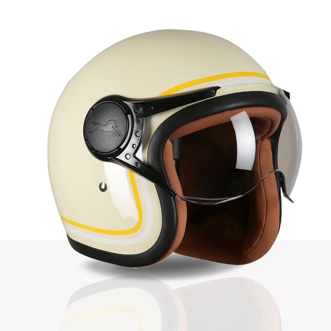 TVS MissFit Helmet for Women | Lightweight Ladies Helmet for Scooty | Stylish Girls Helmet with Extreme Comfort Fit | Women Helmet with Clear Visor | DOT & ISI Certified Helmet for Woman - Image 10