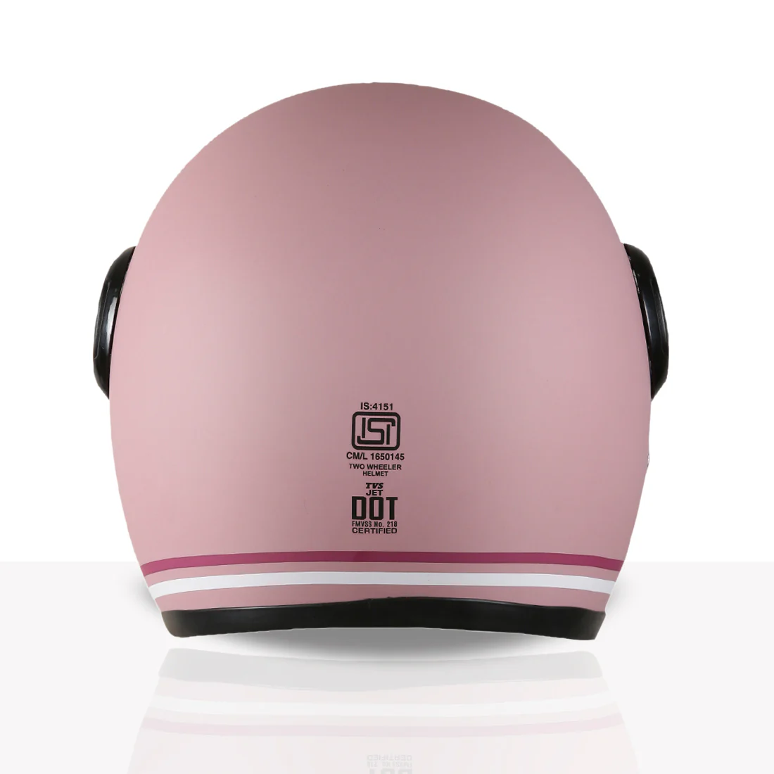 TVS MissFit Helmet for Women | Lightweight Ladies Helmet for Scooty | Stylish Girls Helmet with Extreme Comfort Fit | Women Helmet with Clear Visor | DOT & ISI Certified Helmet for Woman - Image 27