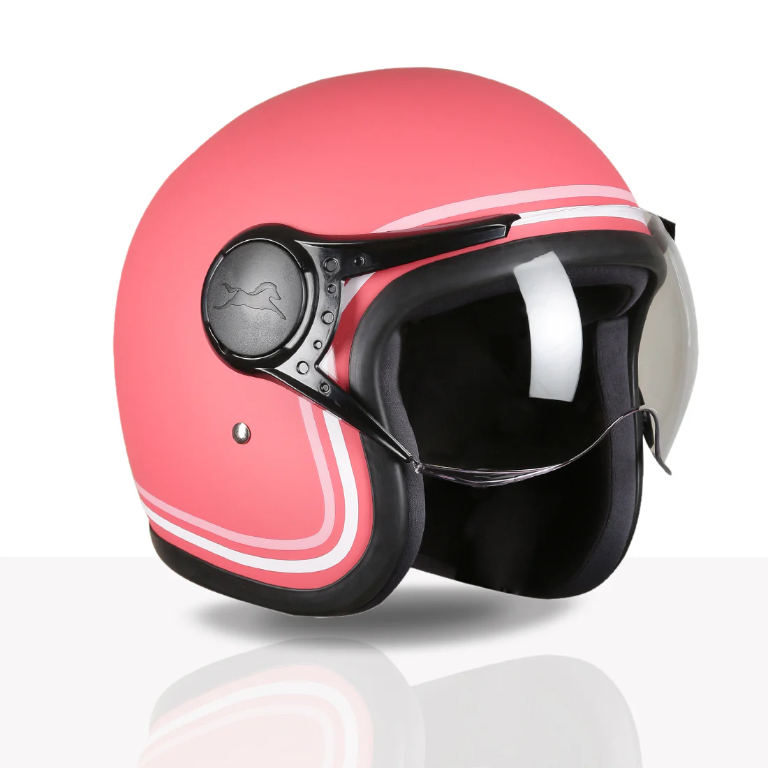 TVS MissFit Helmet for Women | Lightweight Ladies Helmet for Scooty | Stylish Girls Helmet with Extreme Comfort Fit | Women Helmet with Clear Visor | DOT & ISI Certified Helmet for Woman - Image 31