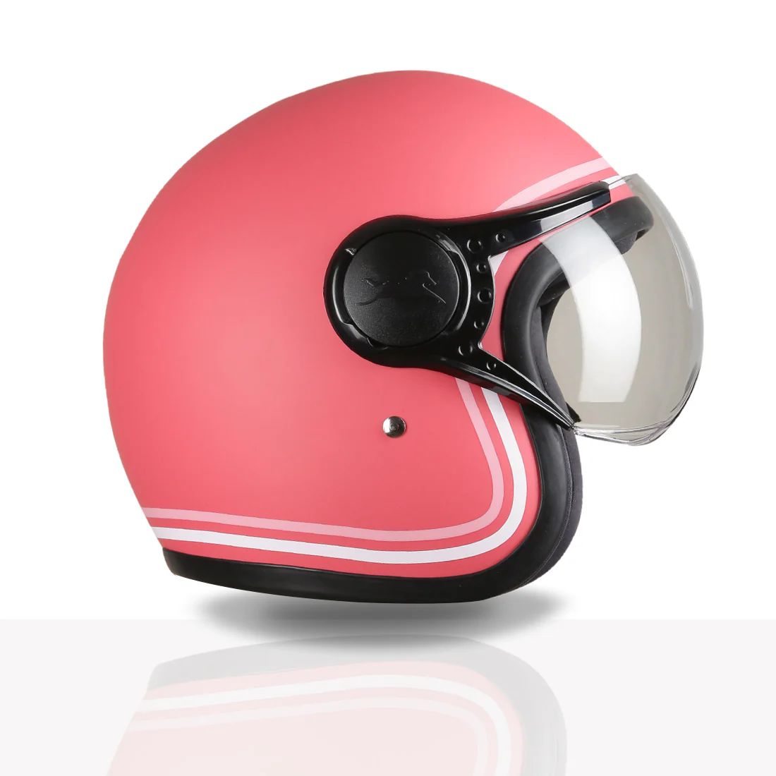 TVS MissFit Helmet for Women | Lightweight Ladies Helmet for Scooty | Stylish Girls Helmet with Extreme Comfort Fit | Women Helmet with Clear Visor | DOT & ISI Certified Helmet for Woman - Image 32