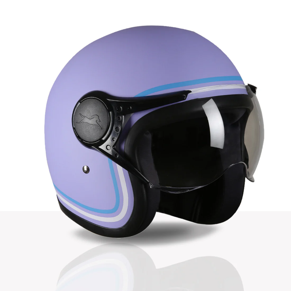 TVS MissFit Helmet for Women | Lightweight Ladies Helmet for Scooty | Stylish Girls Helmet with Extreme Comfort Fit | Women Helmet with Clear Visor | DOT & ISI Certified Helmet for Woman - Image 38