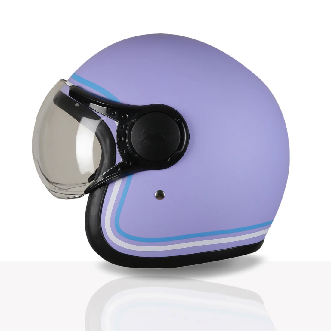 TVS MissFit Helmet for Women | Lightweight Ladies Helmet for Scooty | Stylish Girls Helmet with Extreme Comfort Fit | Women Helmet with Clear Visor | DOT & ISI Certified Helmet for Woman - Image 39