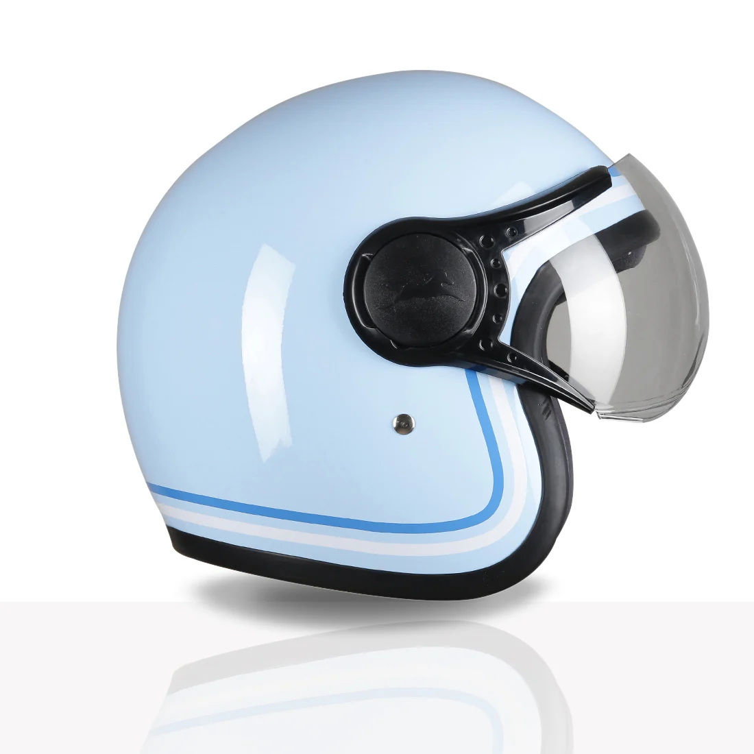 TVS MissFit Helmet for Women | Lightweight Ladies Helmet for Scooty | Stylish Girls Helmet with Extreme Comfort Fit | Women Helmet with Clear Visor | DOT & ISI Certified Helmet for Woman - Image 51