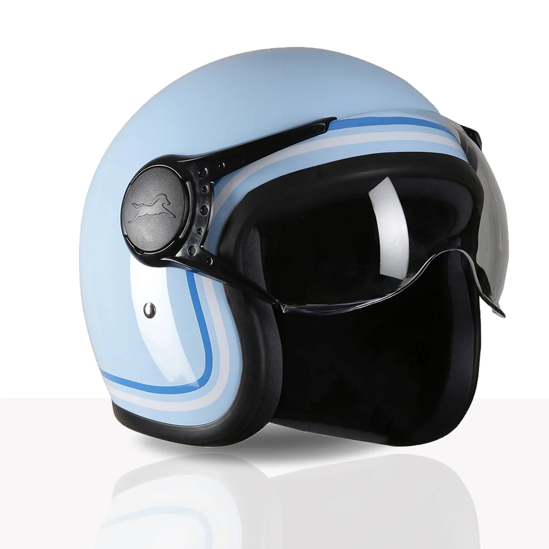 TVS MissFit Helmet for Women | Lightweight Ladies Helmet for Scooty | Stylish Girls Helmet with Extreme Comfort Fit | Women Helmet with Clear Visor | DOT & ISI Certified Helmet for Woman - Image 52