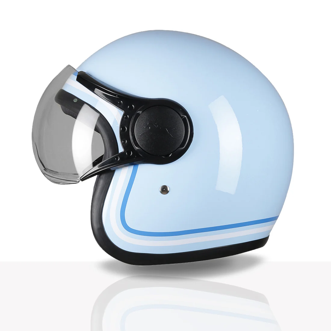 TVS MissFit Helmet for Women | Lightweight Ladies Helmet for Scooty | Stylish Girls Helmet with Extreme Comfort Fit | Women Helmet with Clear Visor | DOT & ISI Certified Helmet for Woman - Image 53