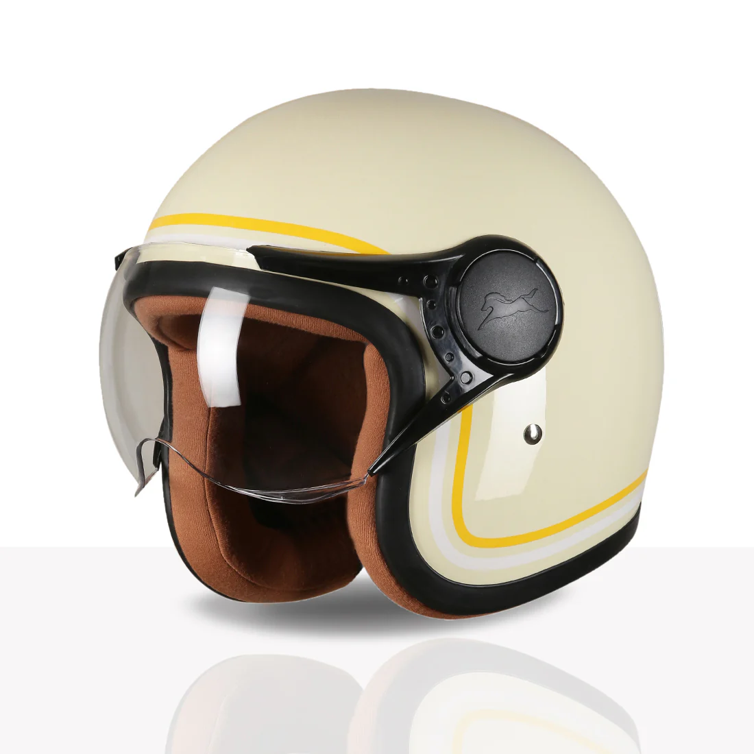 TVS MissFit Helmet for Women | Lightweight Ladies Helmet for Scooty | Stylish Girls Helmet with Extreme Comfort Fit | Women Helmet with Clear Visor | DOT & ISI Certified Helmet for Woman - Image 8