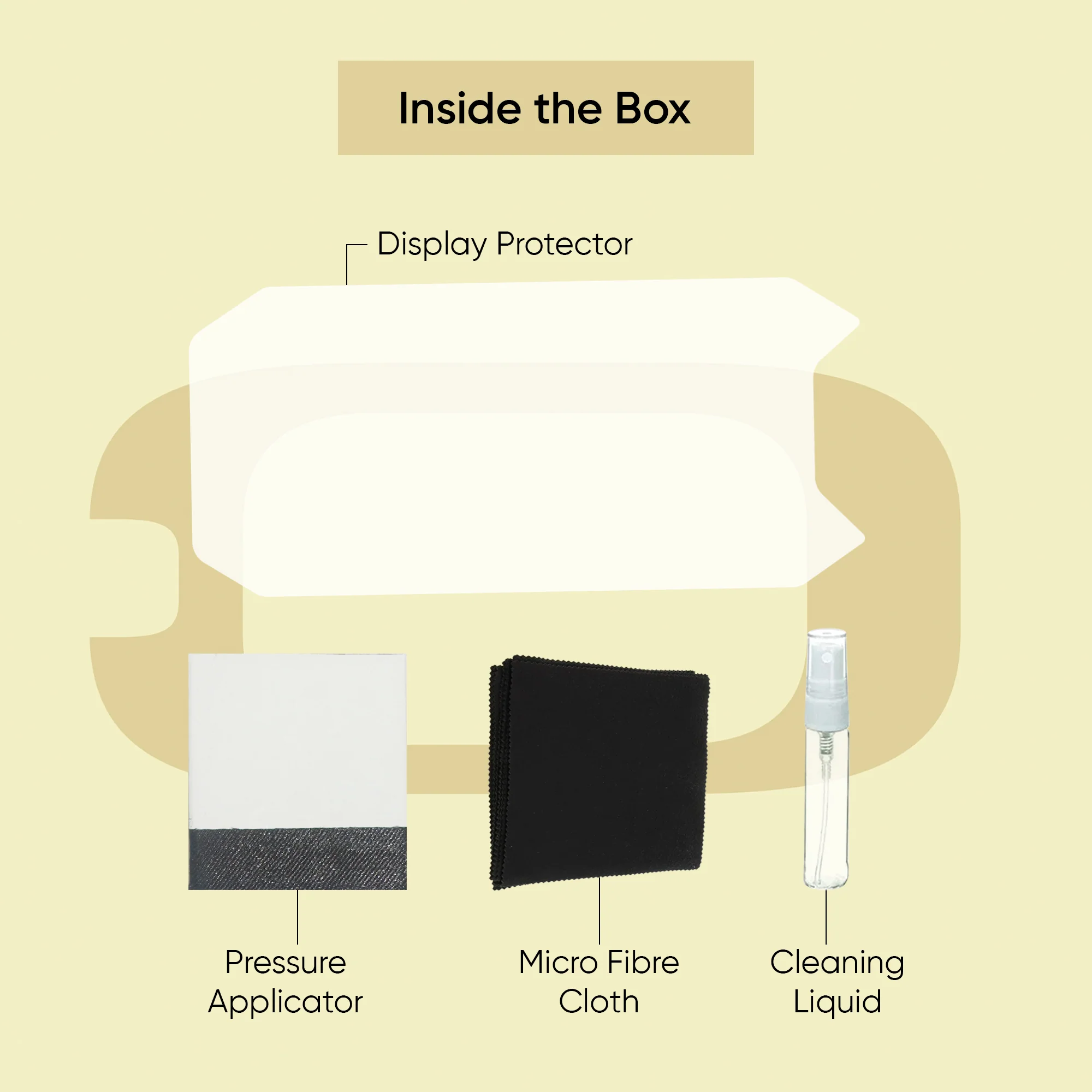 TVS Orbiter Pro Shield - HD Transparent Display Screen Guard for Protection - Image 3