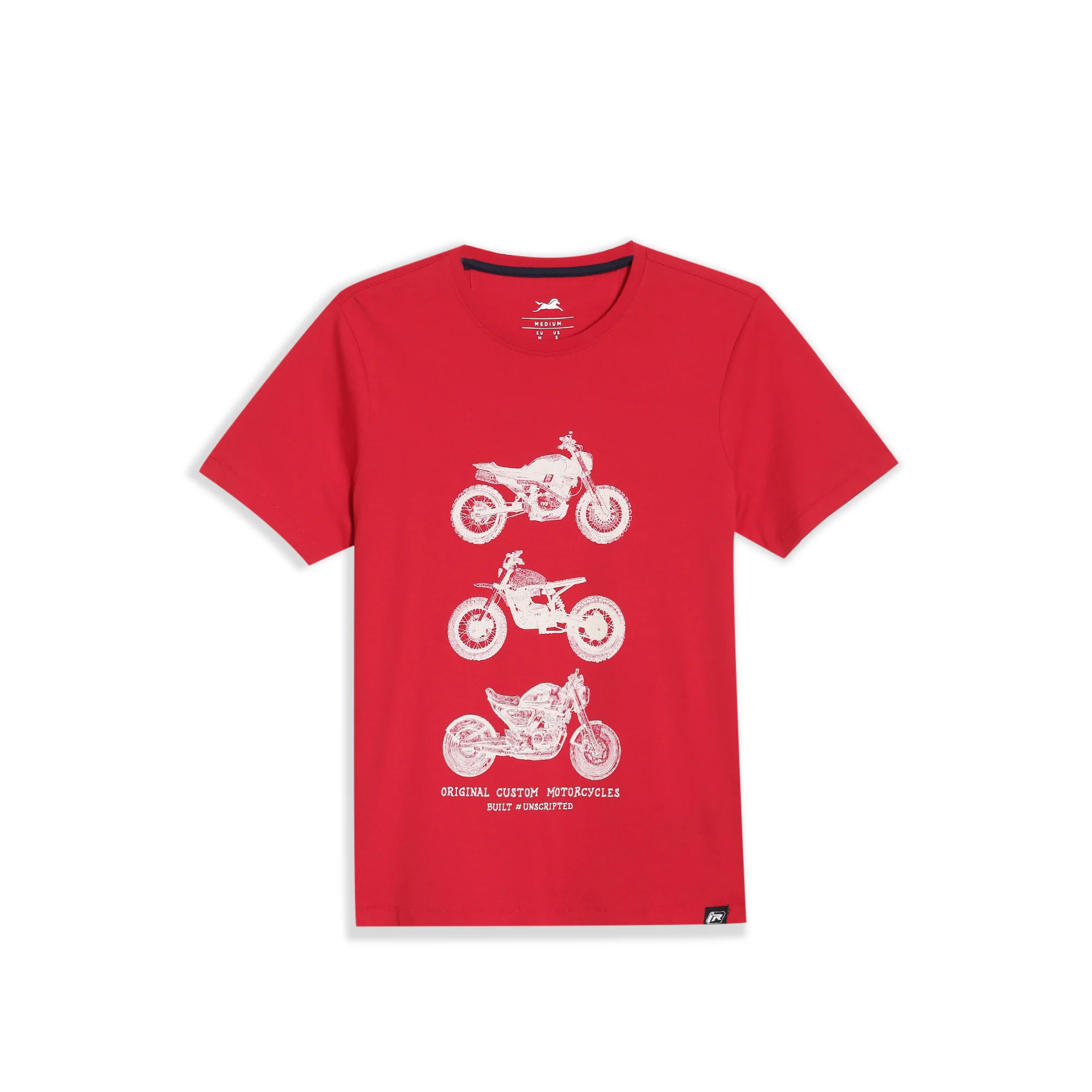 TVS Originals Collection Crew Neck T-Shirt – Bold Street Style, 100% Pure Cotton, Ultra-Soft Comfort, Breathable Anti-Odor Fabric, Skin-Friendly & Long-Lasting Durability for Riders - Image 12
