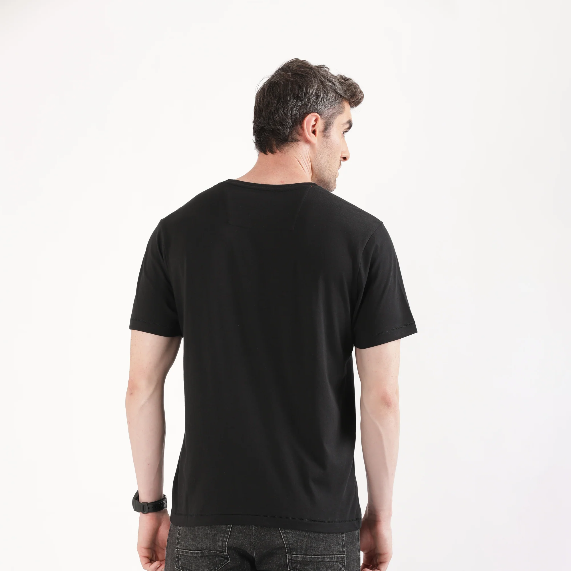 TVS Originals Collection Crew Neck T-Shirt – Bold Street Style, 100% Pure Cotton, Ultra-Soft Comfort, Breathable Anti-Odor Fabric, Skin-Friendly & Long-Lasting Durability for Riders - Image 2