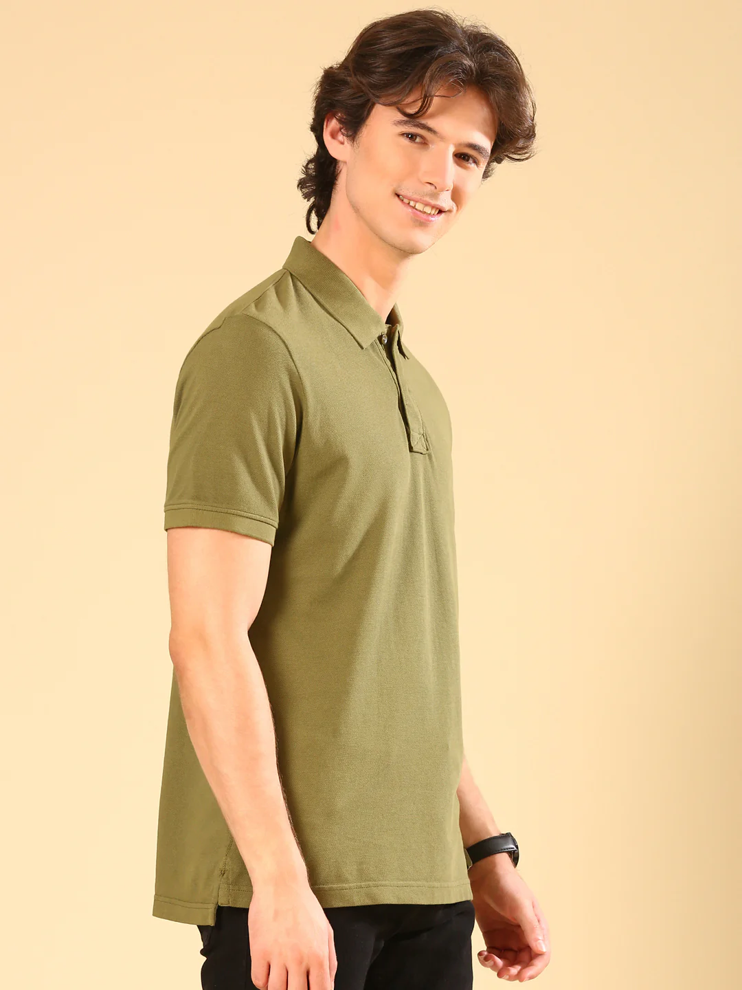 TVS Originals 100% Cotton Overdyed Polo T-Shirt for Men | Heavyweight 240 GSM | Washed Finish for Vintage Look | Classic Fit with Side Slits | Soft Ribbed Collar | Durable, Pre-washed, Premium Feel - Image 17