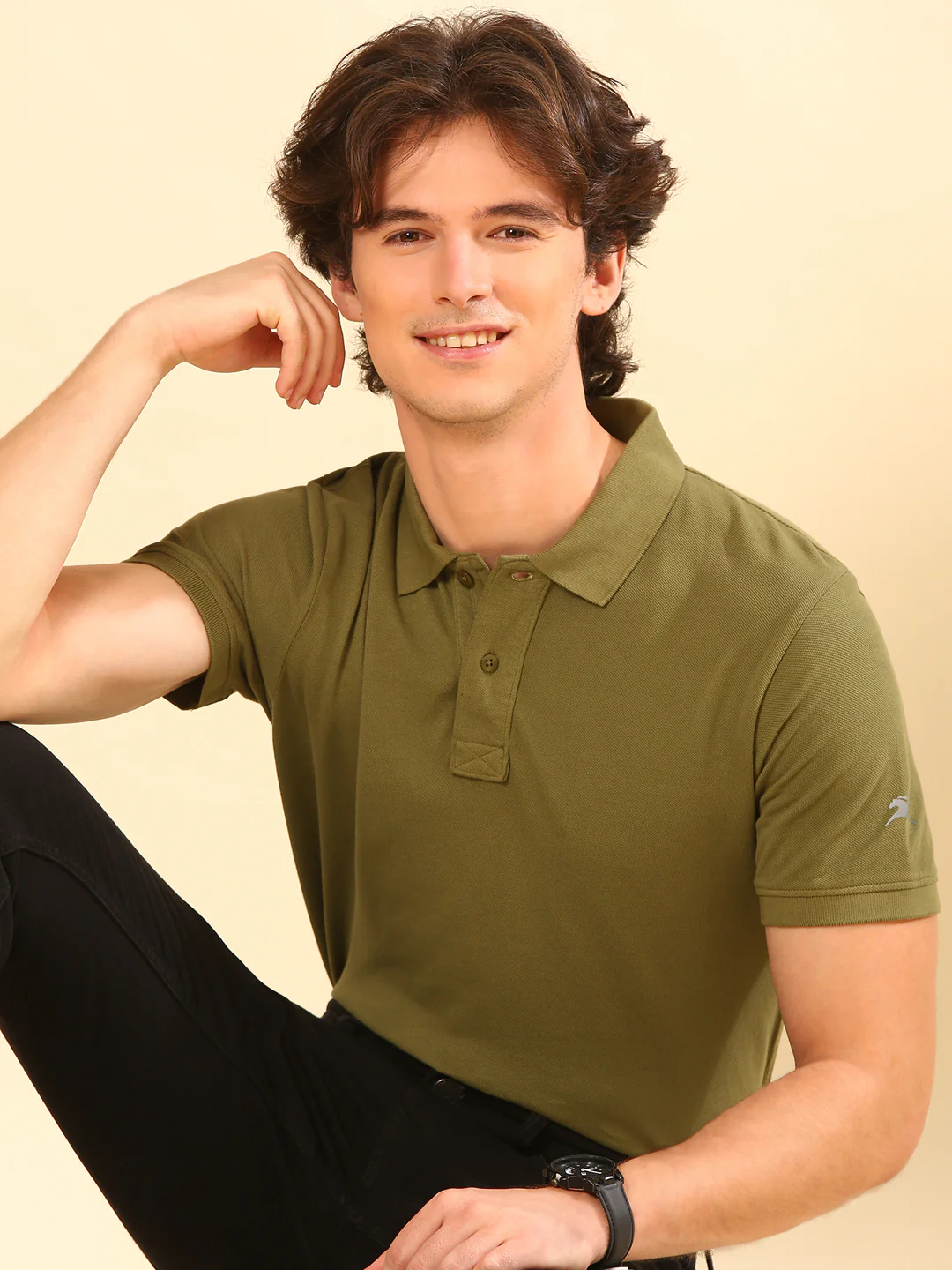 TVS Originals 100% Cotton Overdyed Polo T-Shirt for Men | Heavyweight 240 GSM | Washed Finish for Vintage Look | Classic Fit with Side Slits | Soft Ribbed Collar | Durable, Pre-washed, Premium Feel - Image 20