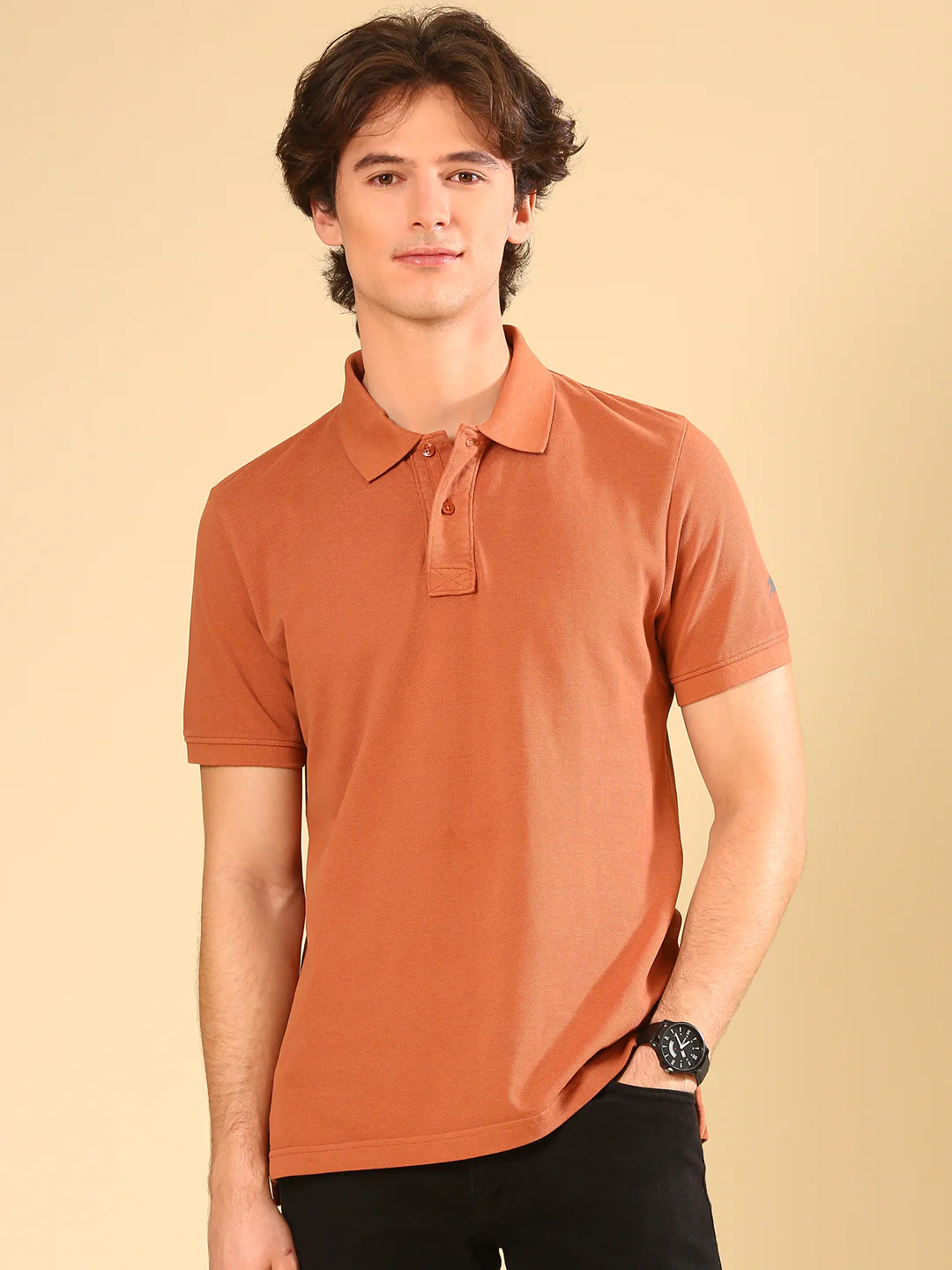 TVS Originals 100% Cotton Overdyed Polo T-Shirt for Men | Heavyweight 240 GSM | Washed Finish for Vintage Look | Classic Fit with Side Slits | Soft Ribbed Collar | Durable, Pre-washed, Premium Feel - Image 22