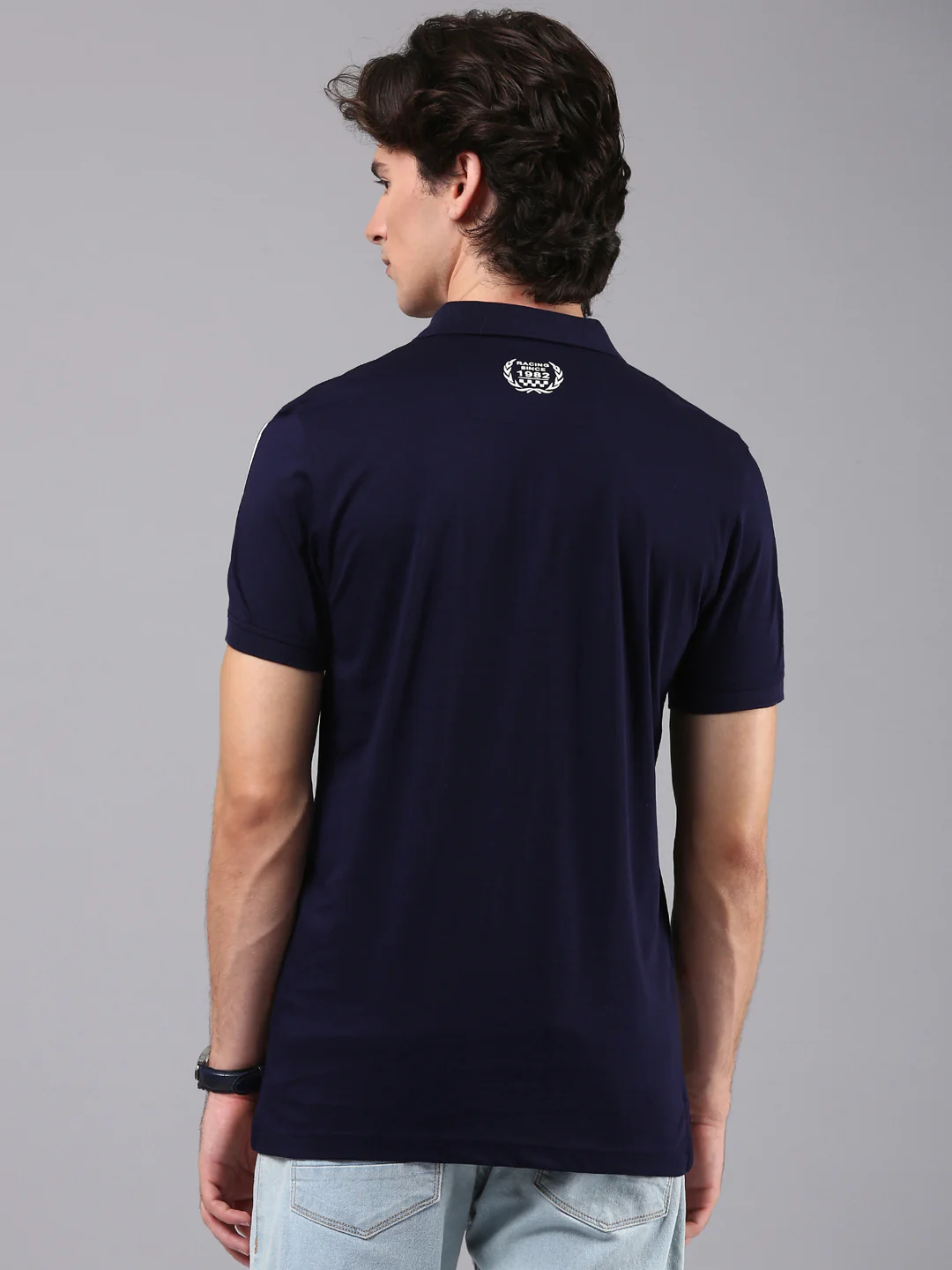 TVS Originals Racing 100% Cotton Mercerised Polo T-Shirt | 180 GSM | Sleek Zipper Placket | Soft Sheen Finish | Lightweight & Durable | Regular Fit | Heat-Sealed Neck | Premium Everyday Wear - Image 8