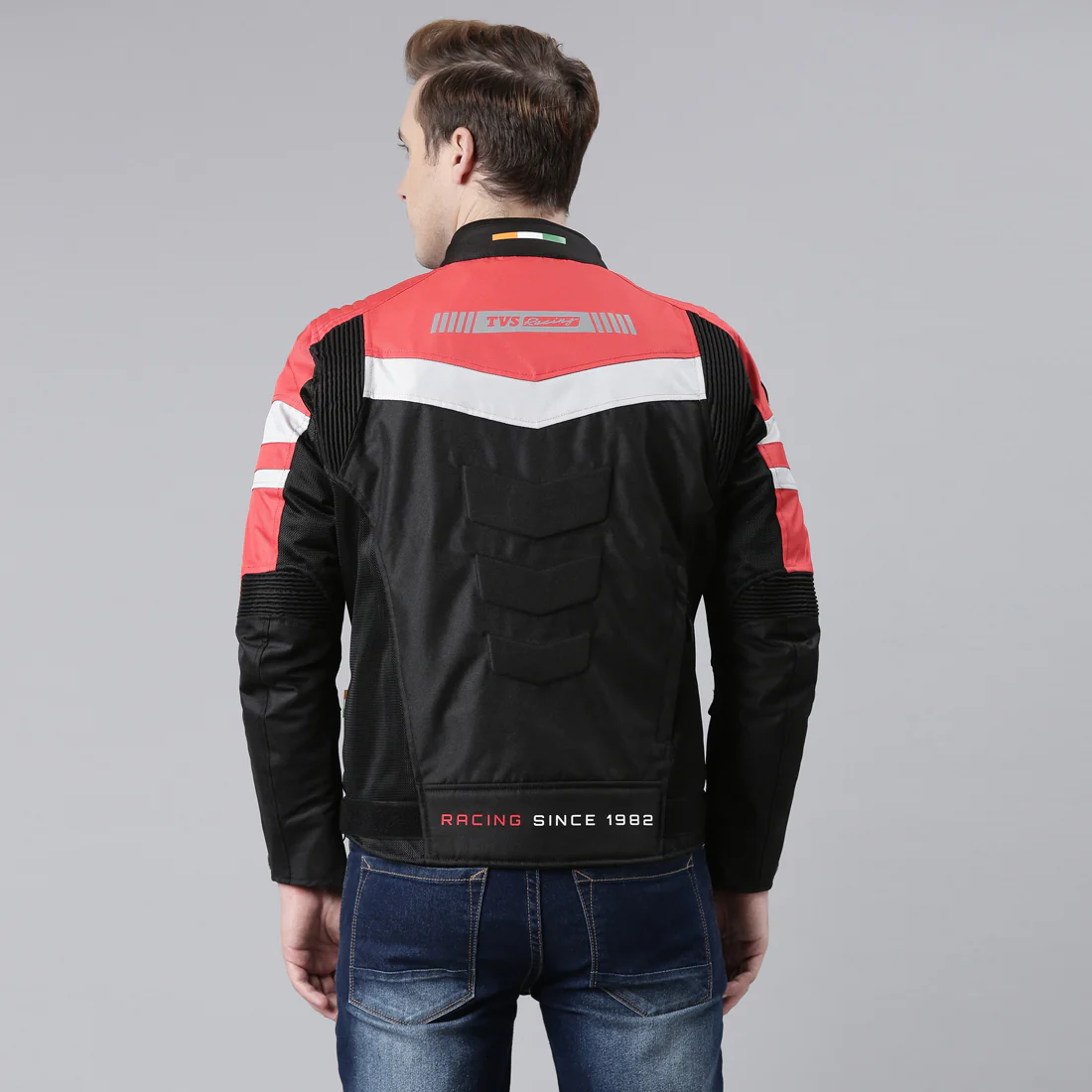 TVS Racing Aegis 3-Layer Riding Jacket for Men- All Weather Adaptability, CE Level 2 Armour Protection-Premium Bike Jackets for Bikers - Image 5
