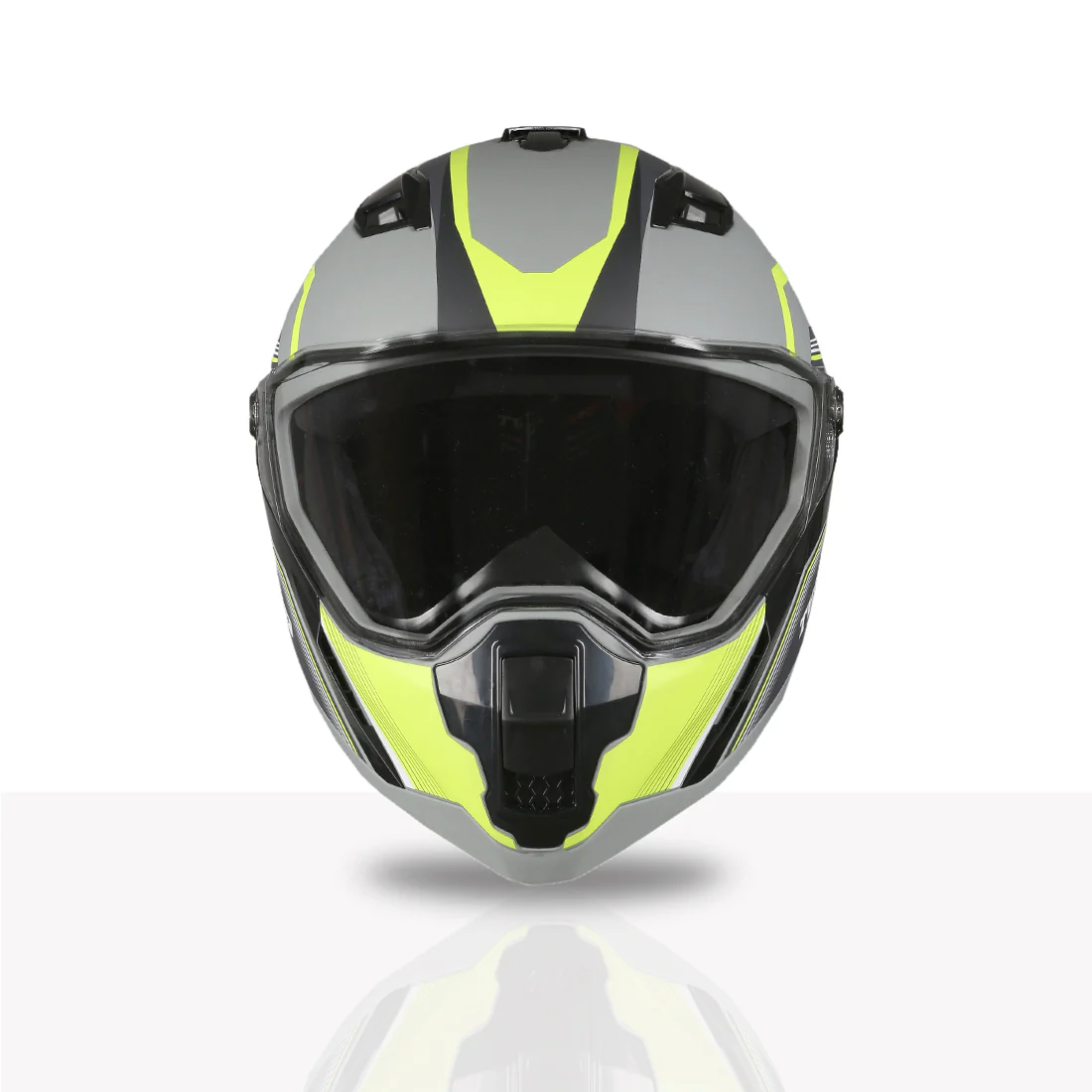 TVS Racing Anti Matter Full Face Helmet for Bike & Motorcycle Riders # -DOT & ISI Certified-Lightweight ABS Shell, UV Resistant-Ventilated Comfort Liner, Quick-Release Visor & Chin Strap - Image 102